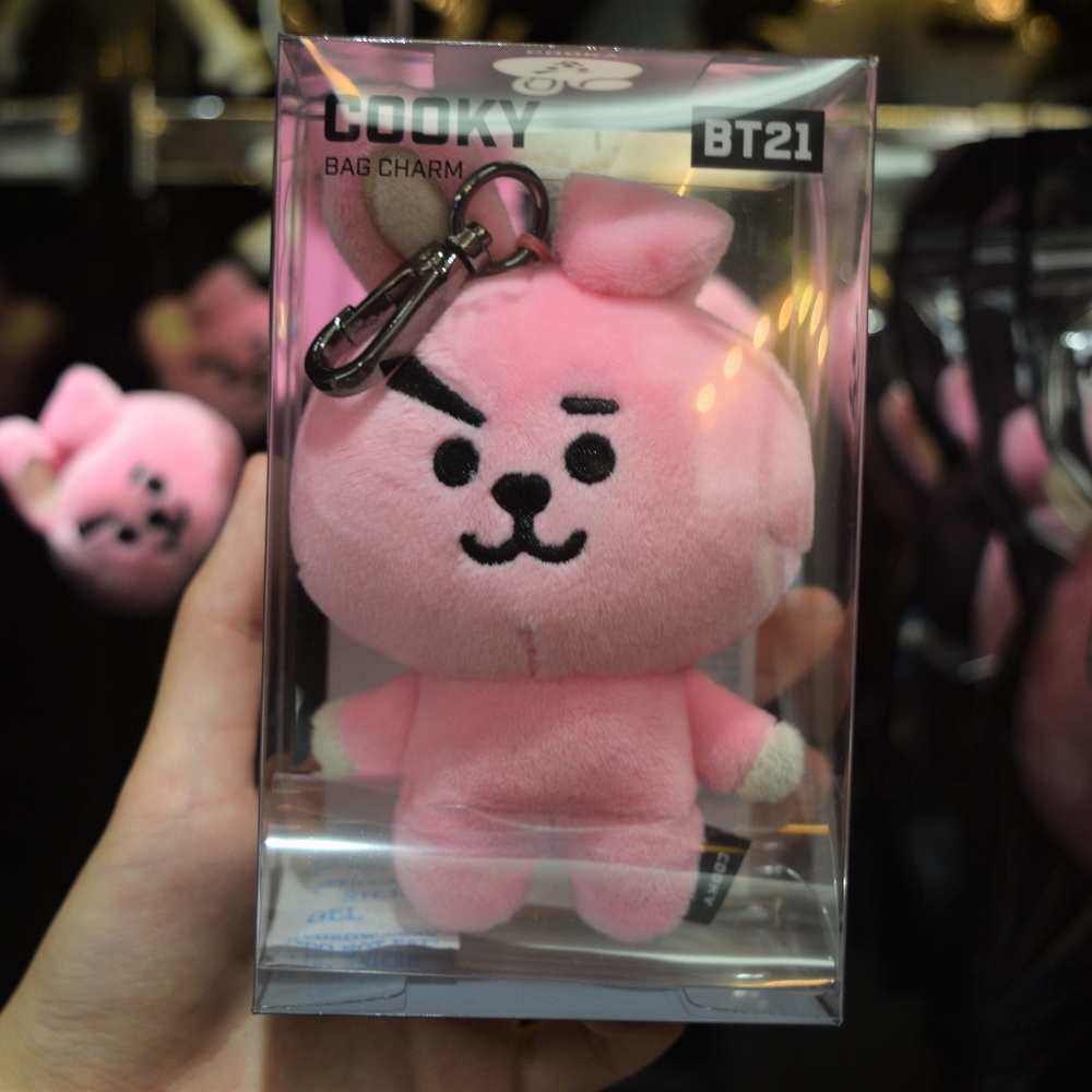 bt21 cooky bag charm
